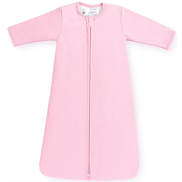 Littogoose baby sleep sack 1.0 tog with long sleeves and zipper for quick diaper changes.