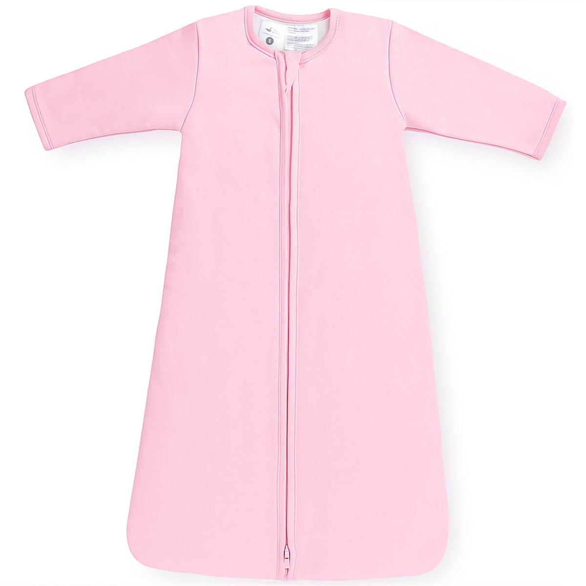 Littogoose baby sleep sack 1.0 tog with long sleeves and zipper for quick diaper changes.