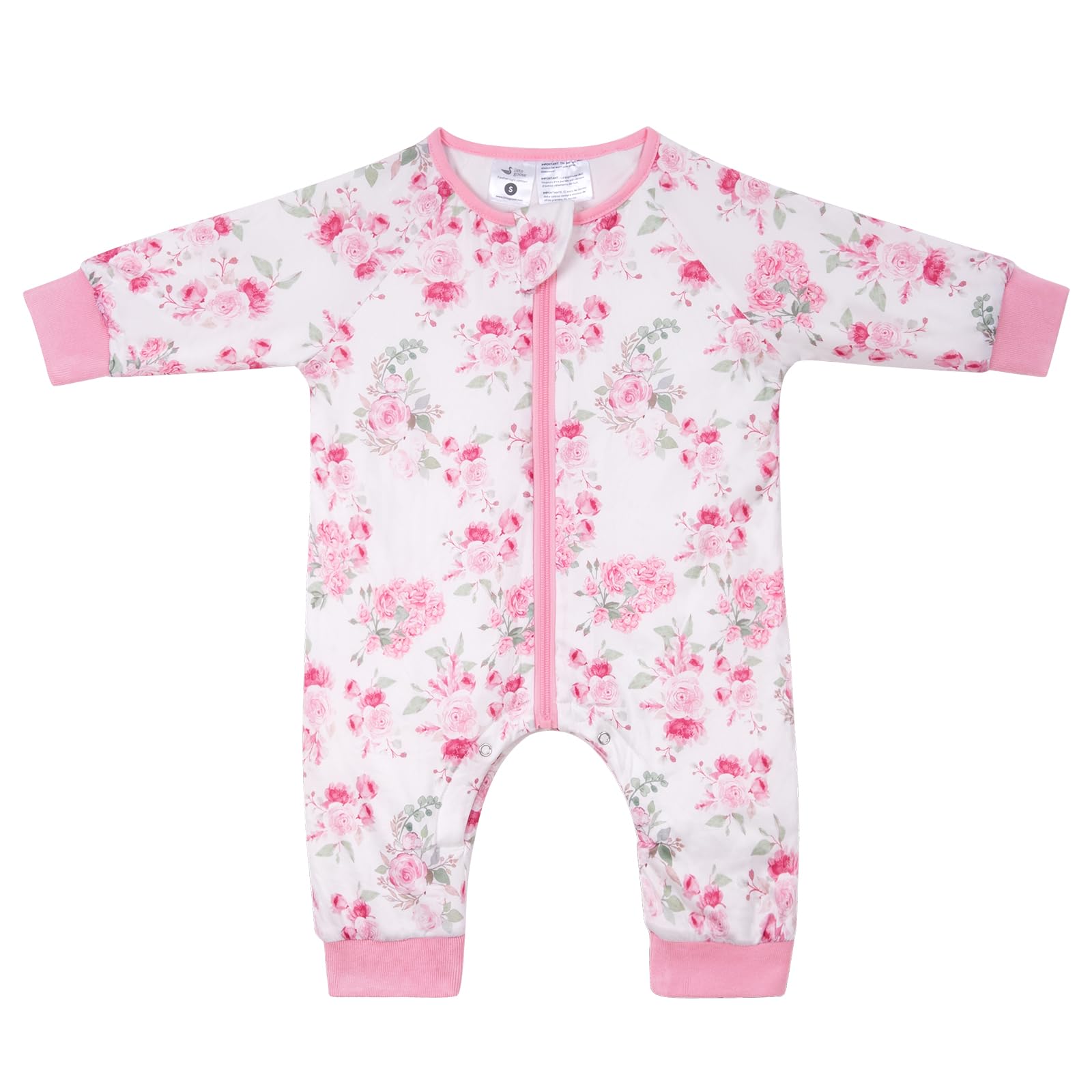 Littogoose Baby Sleep Suit front view showing cozy warmth for cooler nights.