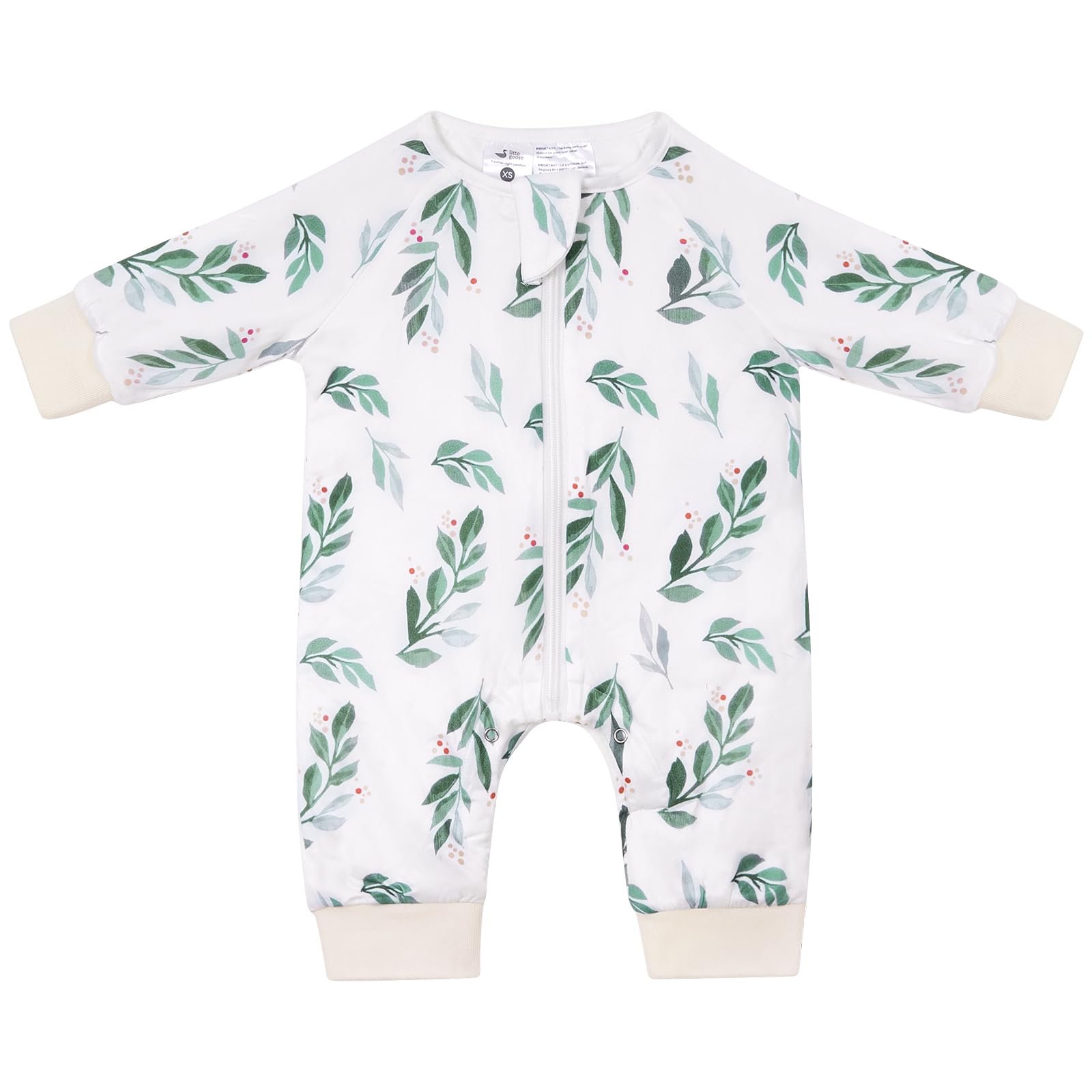 Littogoose baby sleep suit with ultra-soft fabric for cozy warmth.