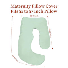 Adjustable Littogoose cover secures the pillow in place for restful sleep.