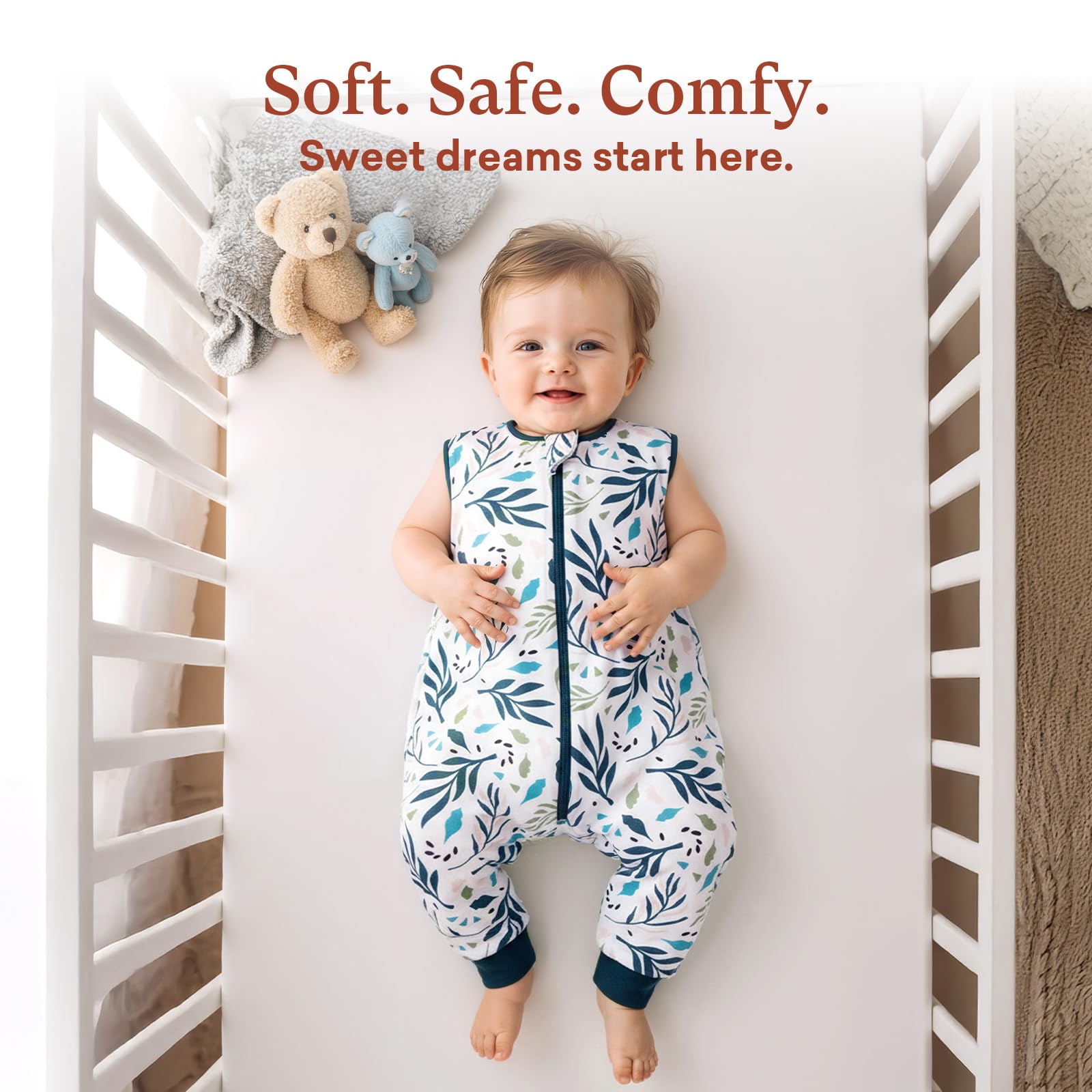 Littogoose 2T–3T size shows growth-friendly, roomy fit.