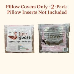 Machine-washable Littogoose pillow cover for easy cleaning