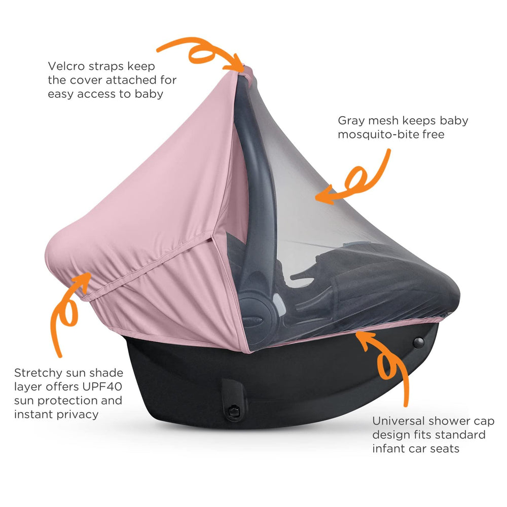 Liuliuby 2-in-1 UV protection shield for sunny days.