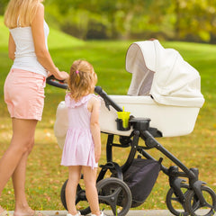 Liuliuby stroller cup holder offering easy access to drinks on the go.