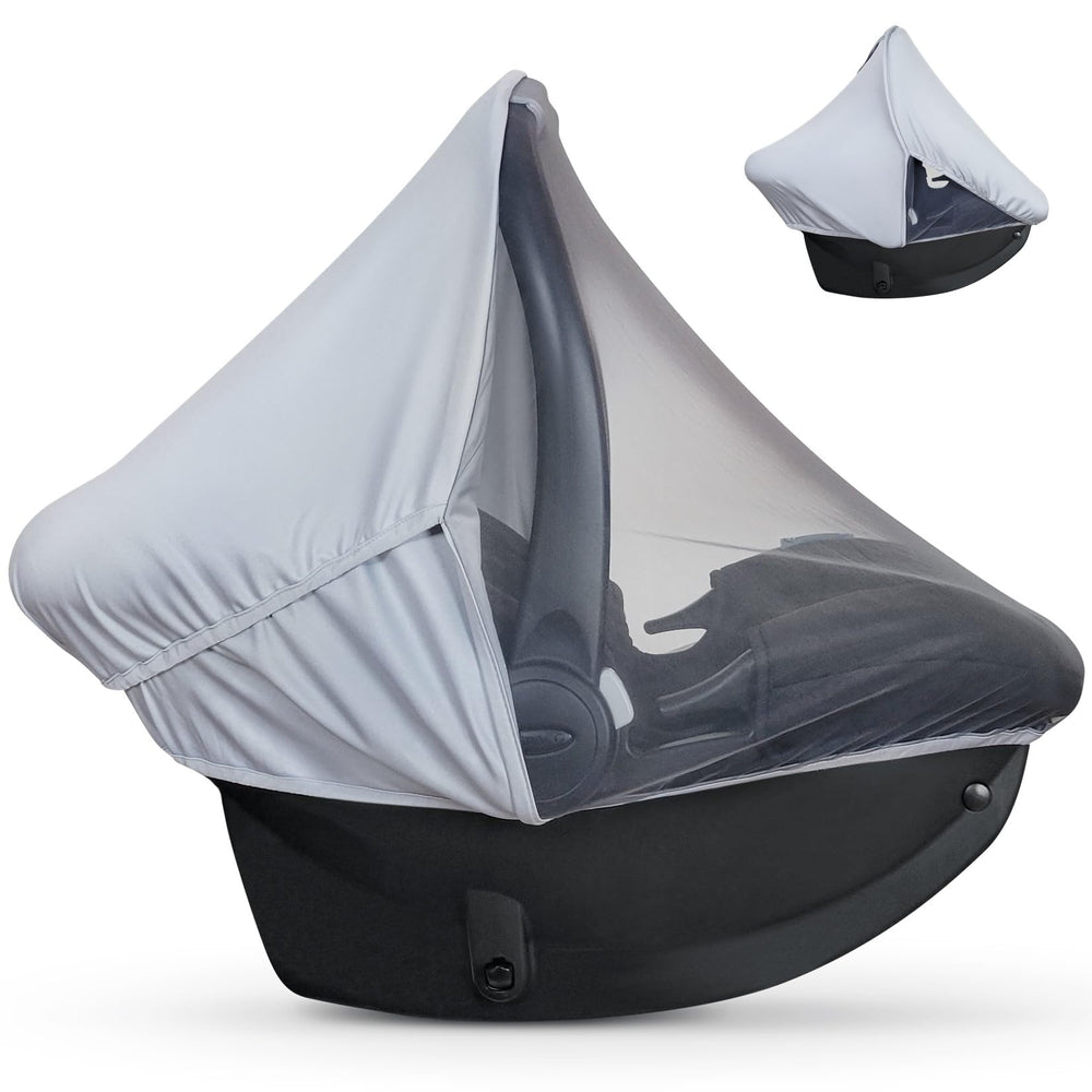 liuliuby Summer Car Seat Cover sun shade gray for UV protection