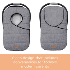 Liuliuby front-zip design enables easy in-and-out access.
