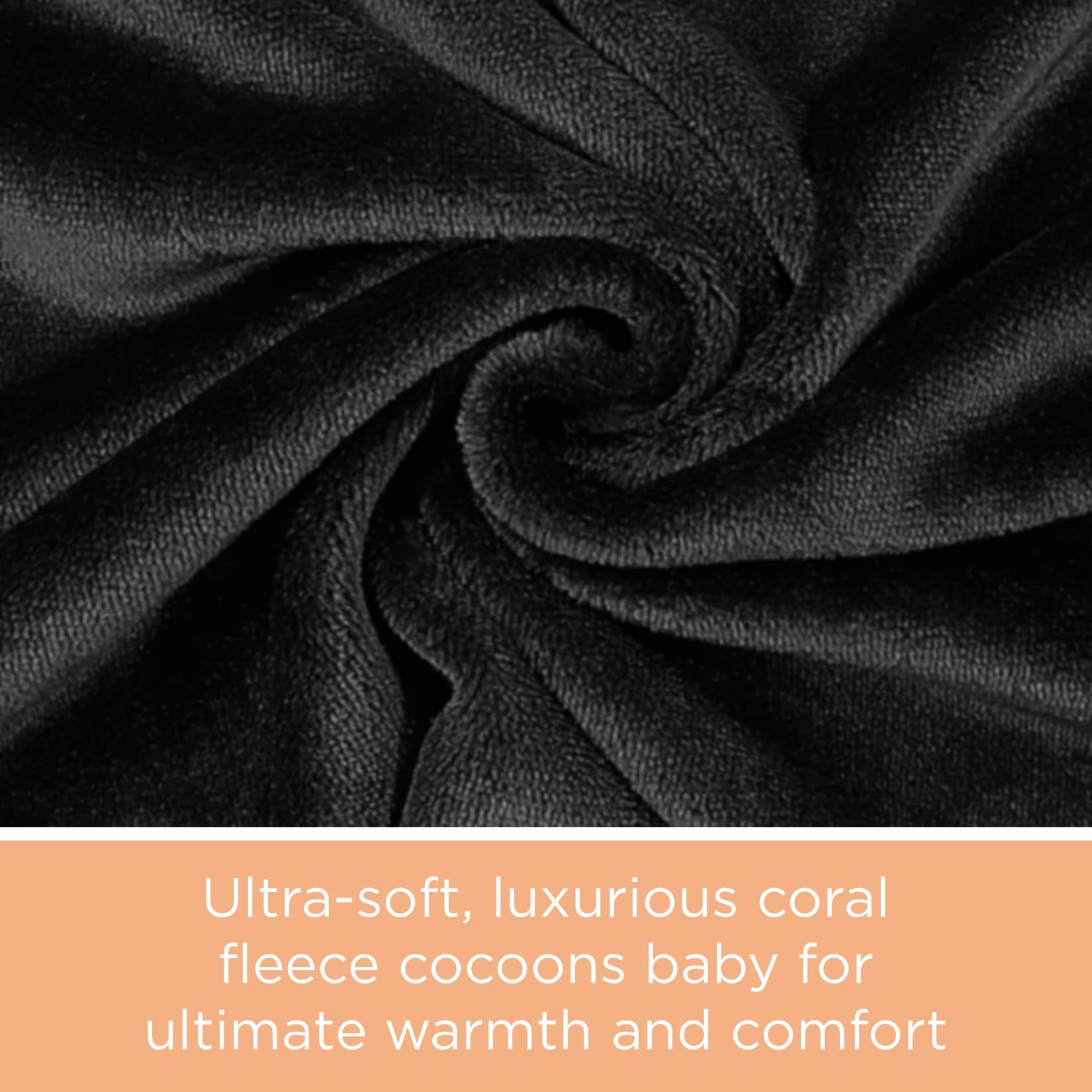 Liuliuby magnetic-closure flap shields baby's face when needed.