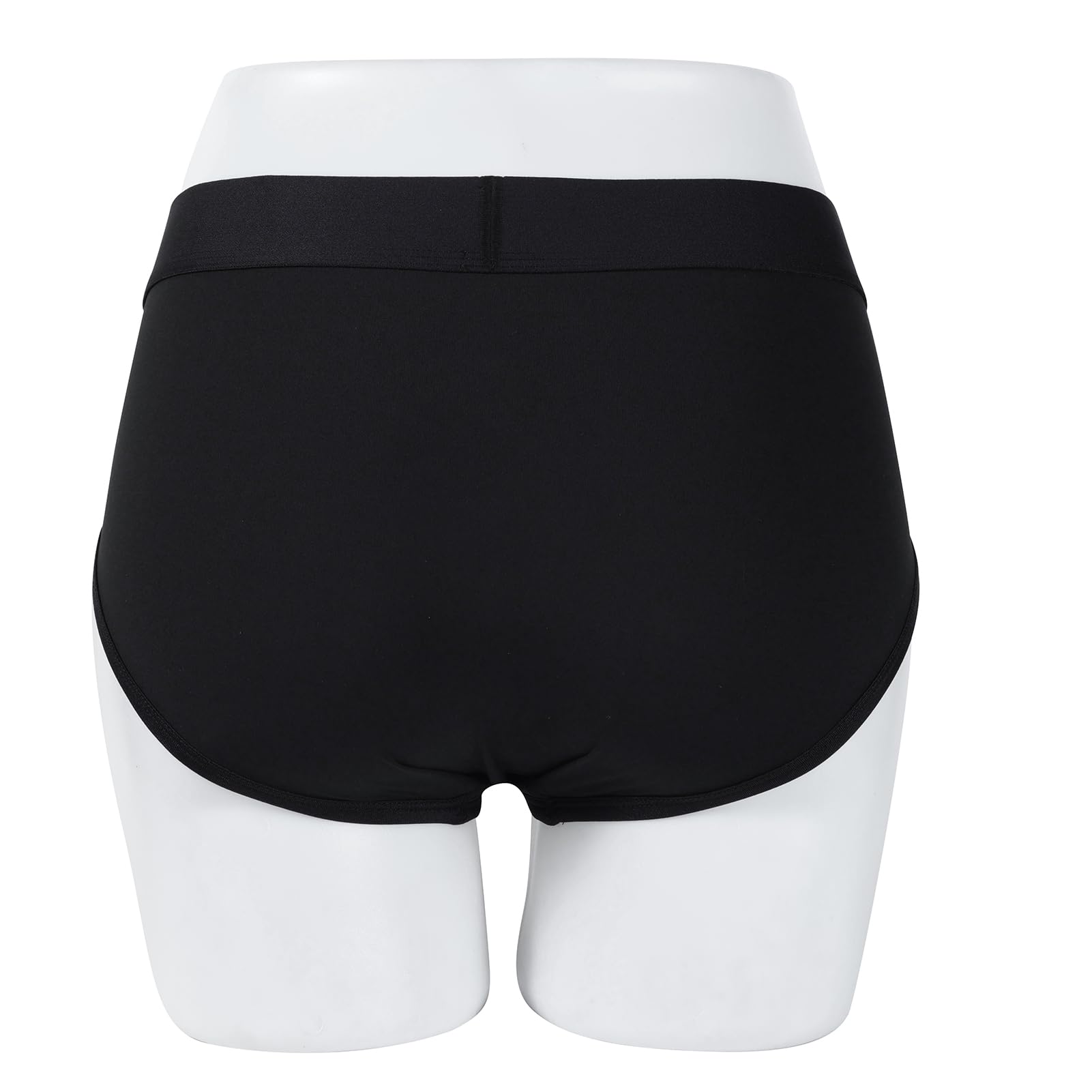 liuun strap-on pants strapless underwear red packaging view conveys ready-to-wear packaging