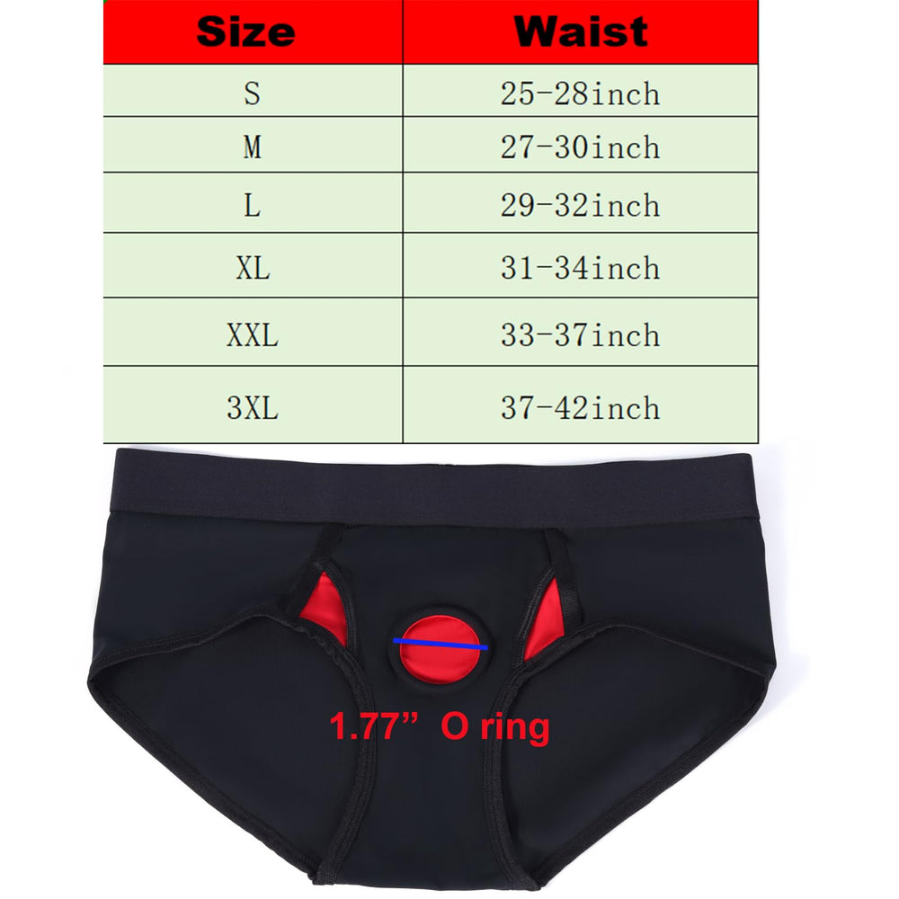 liuun strapless strap underwear red back view demonstrates seamless under clothing fit.