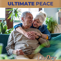 LivDry Ultimate XL diaper leakage barrier cuff demonstrates added protection
