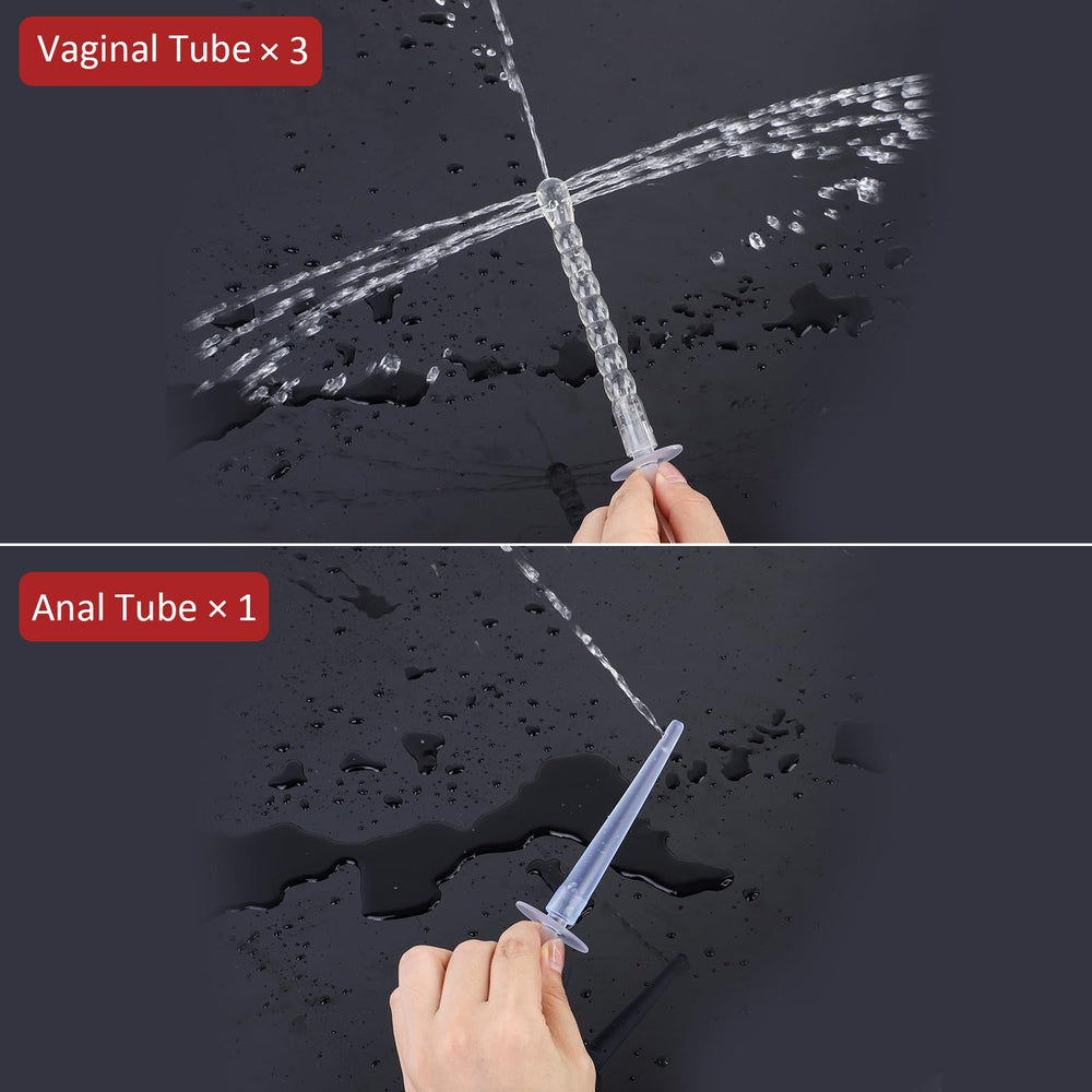 LIVE4COOL Douche 360-degree cleansing with flexible nozzle.