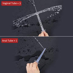 LIVE4COOL Douche 360-degree cleansing with flexible nozzle.