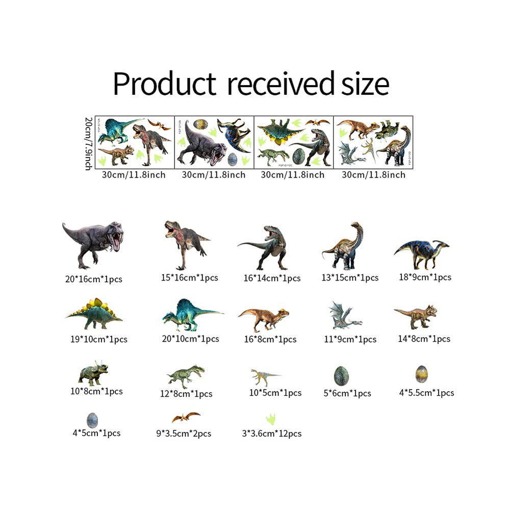LiveGallery kids' bedroom dino decor transforms space with safe self-adhesive decals