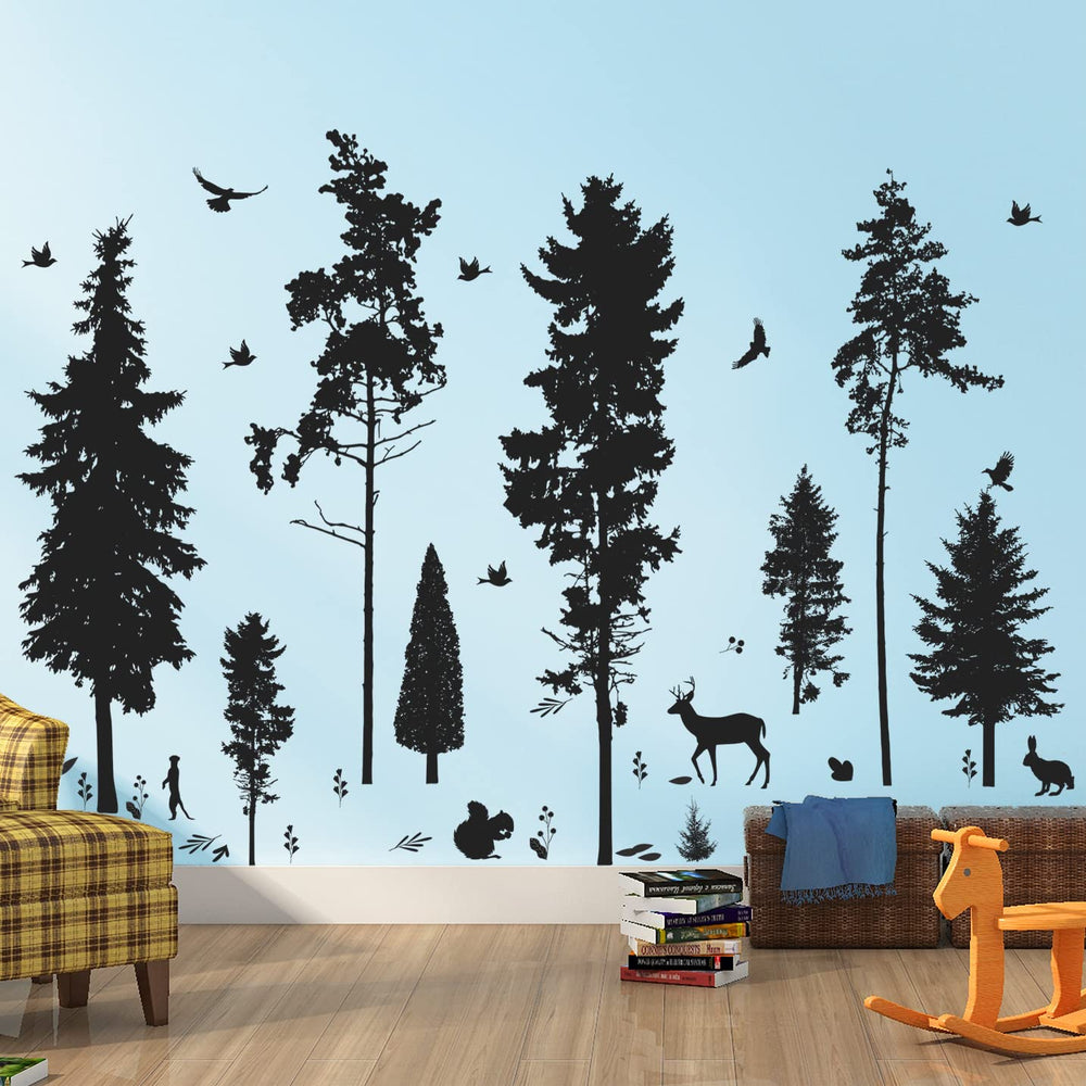 LiveGallery kids bedroom tree wall decor sparks imaginative play