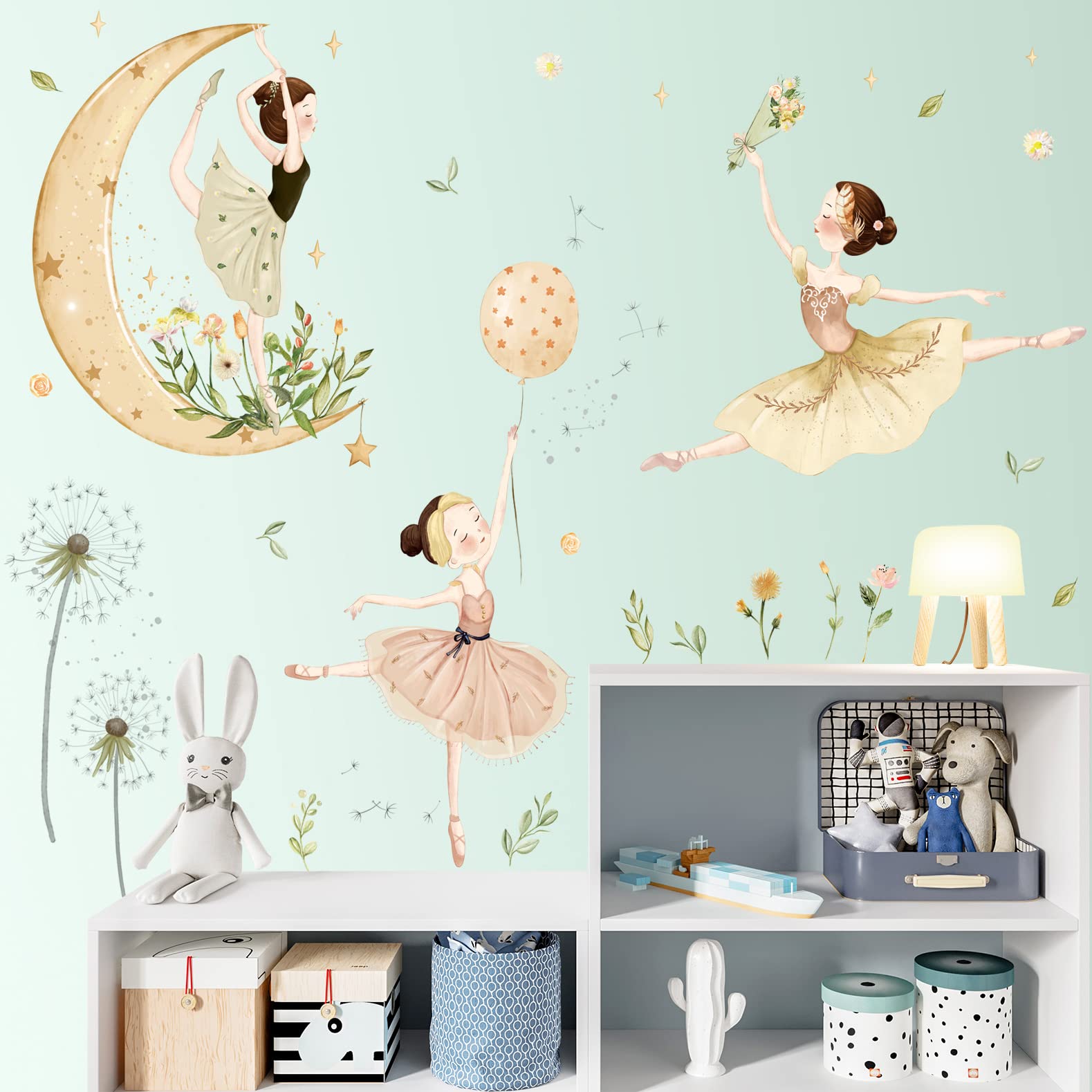 LiveGallery kids room decal brightens living room or play area