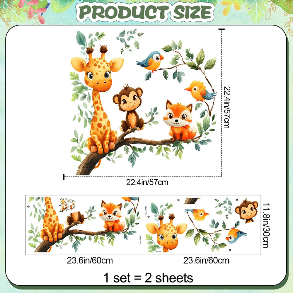 LiveGallery Koala Forest 12x24 decal creates a calming, removable woodland scene