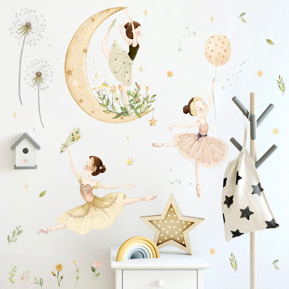 LiveGallery nursery decor ballet girls adds soft charming ambiance
