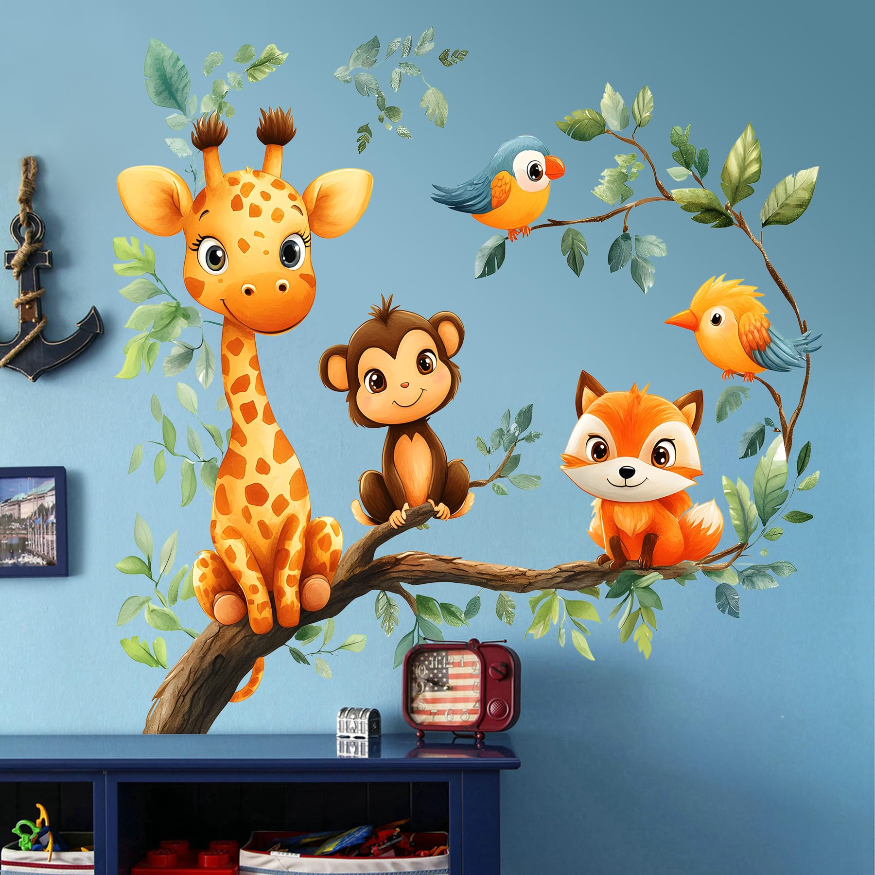 LiveGallery Classroom Wall Decal supports colorful learning without wall damage