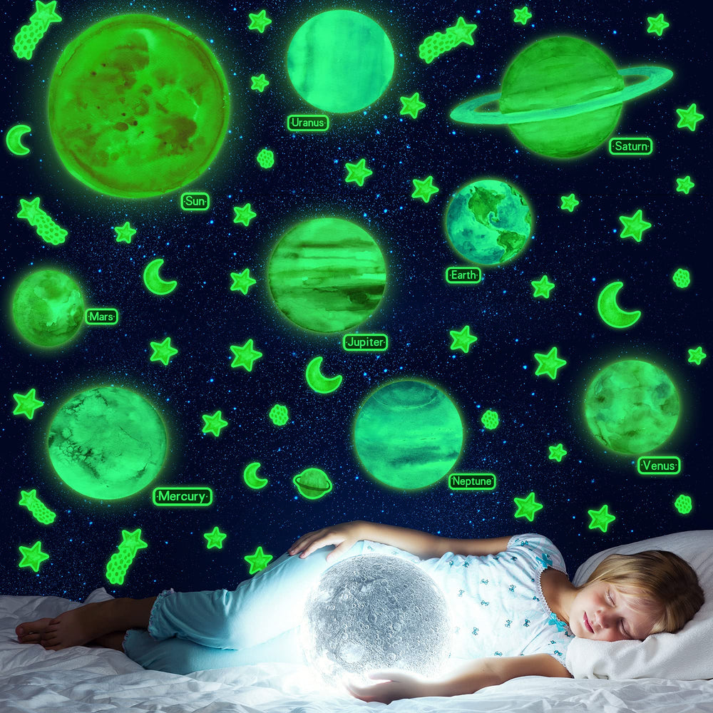 LiveGallery stars wall sticker enhances a cozy, imaginative space in minutes