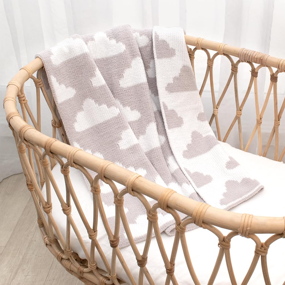 Living Textiles baby blanket in a nursery shows versatile comfort and decor compatibility