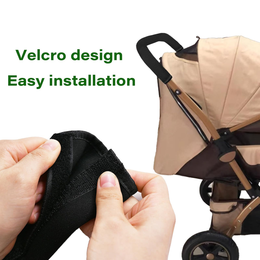 LiXiongBao pram bumper protector adds soft protection on crowded streets.