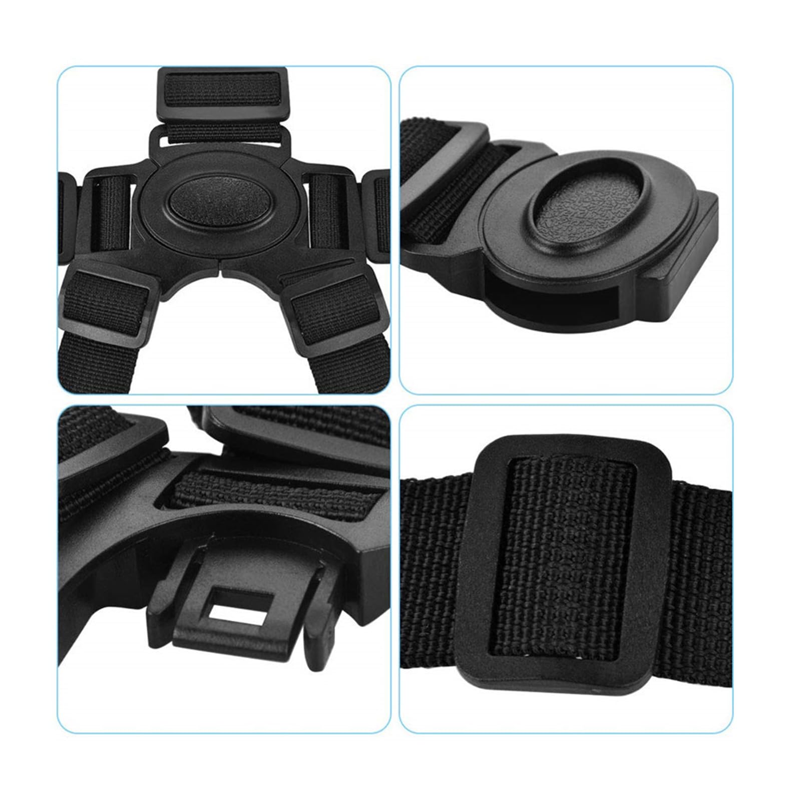 LiXiongBao travel-ready harness for strollers and high chairs.