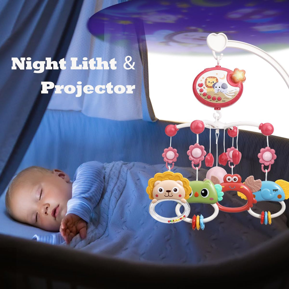 LKNUIYIE mobile with timing function for customizable nap sessions.