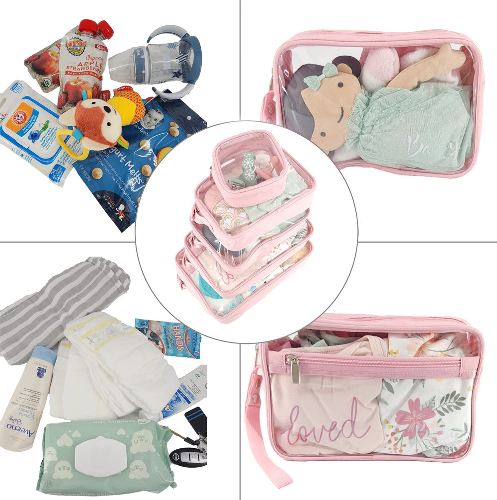 Llama Bella top front large bags holding blankets and diapers