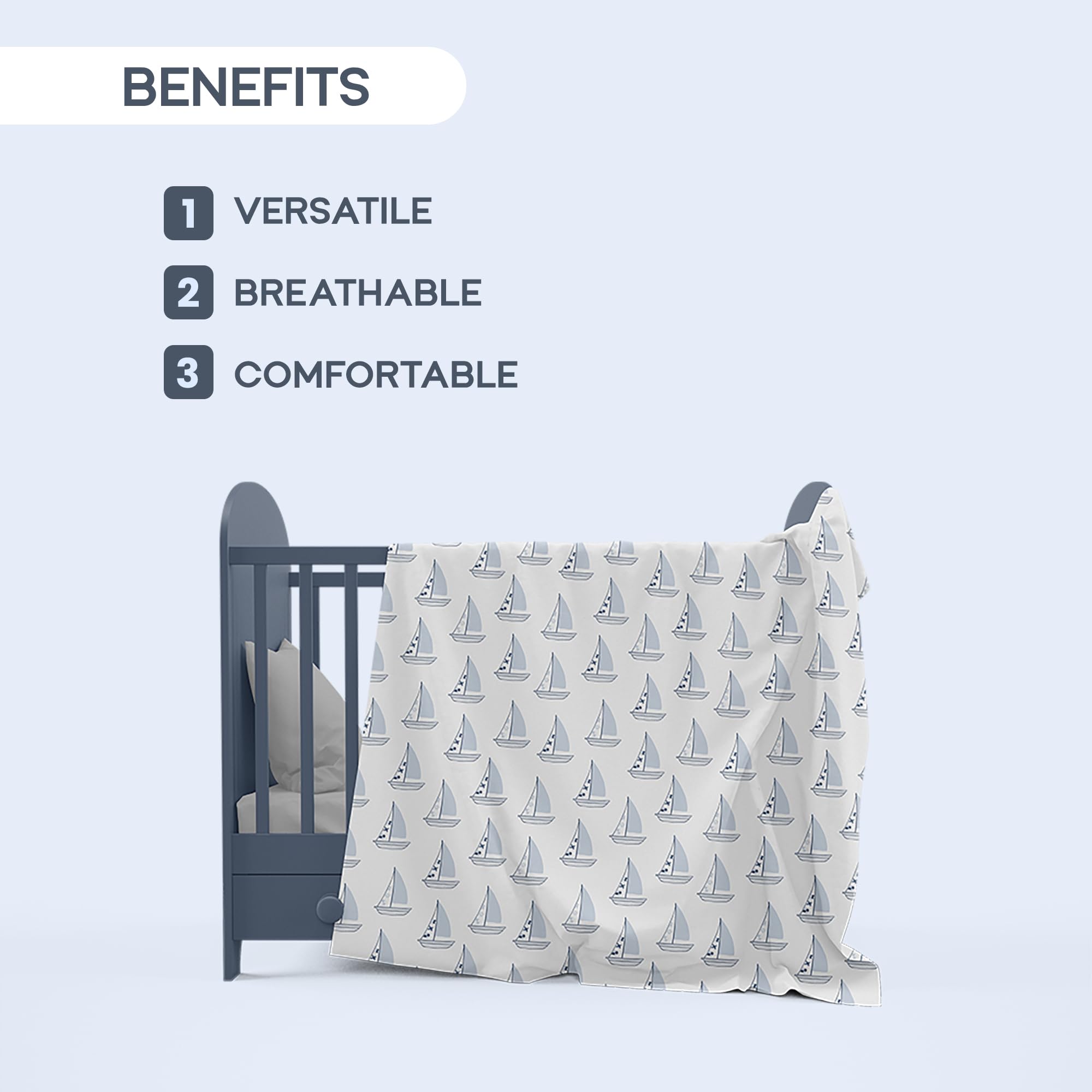 Llama Creek baby blanket swaddle cover for stroller—versatile use on the go