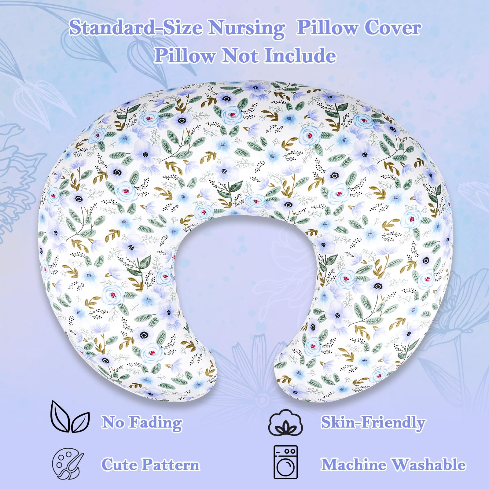 Zippered cotton nursing cover from LLCJYYCY, easy to swap during feeding sessions