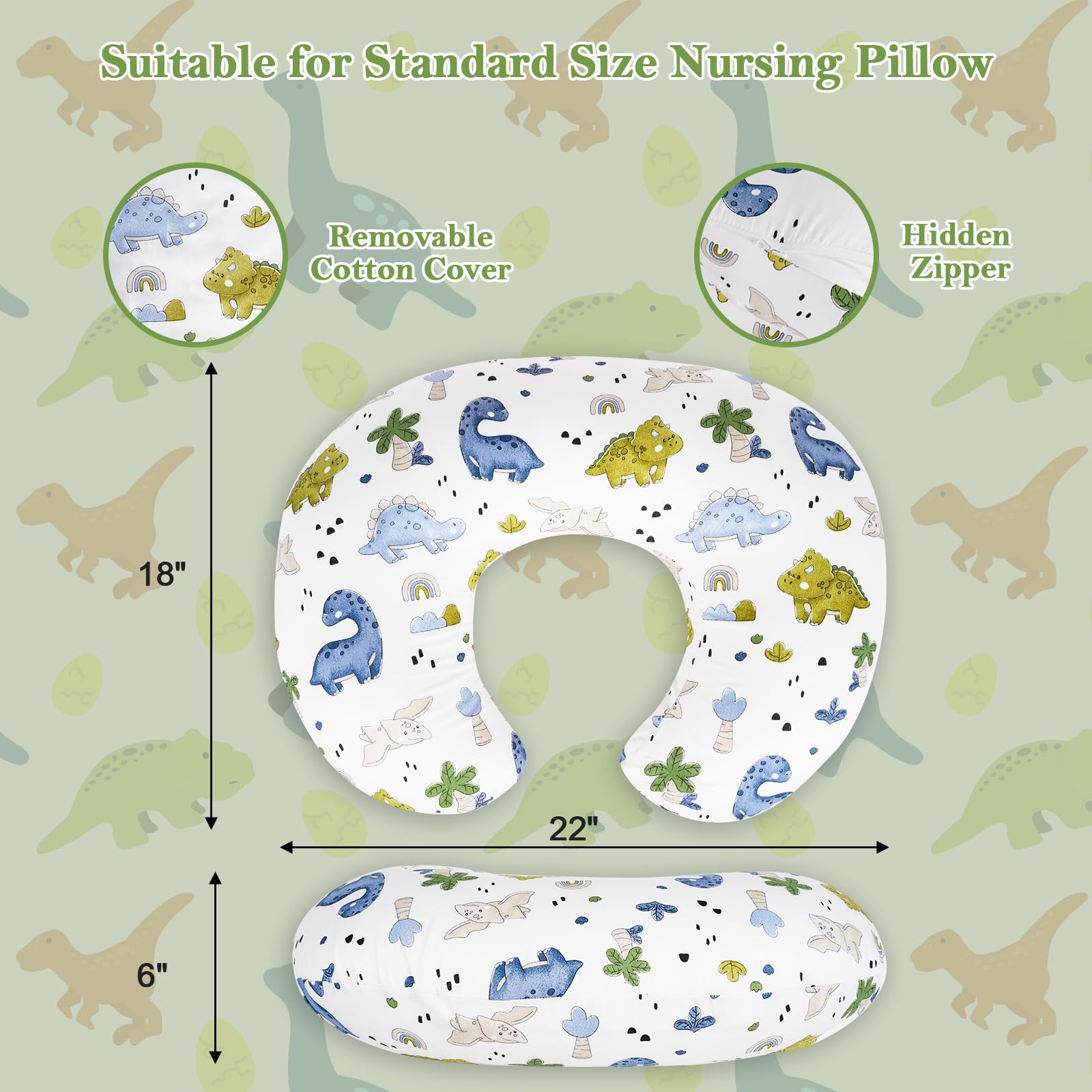 LLCJYYCY nursing pillow cover gift-ready for new moms