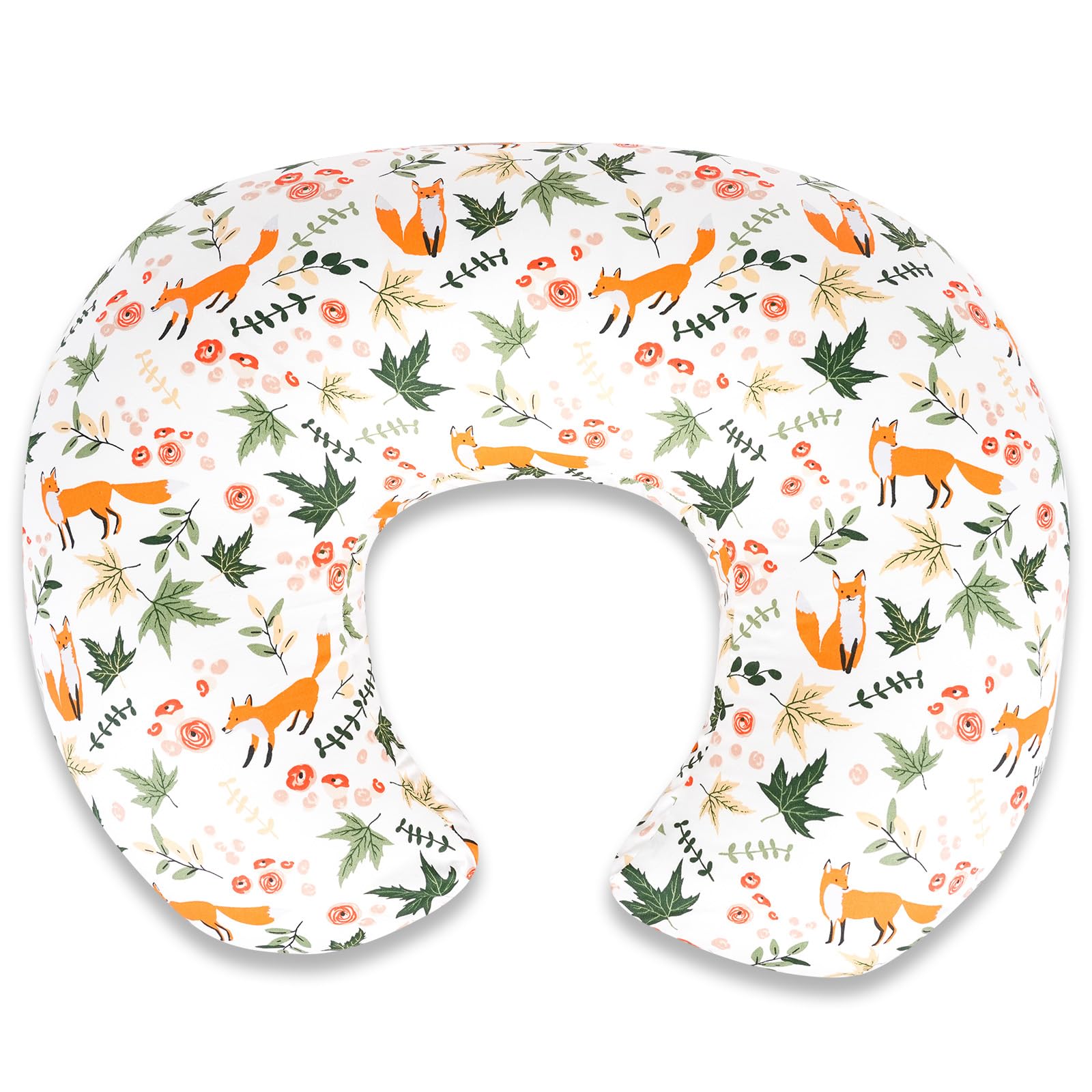LLCJYYCY nursing pillow in C-shape supports proper feeding height.