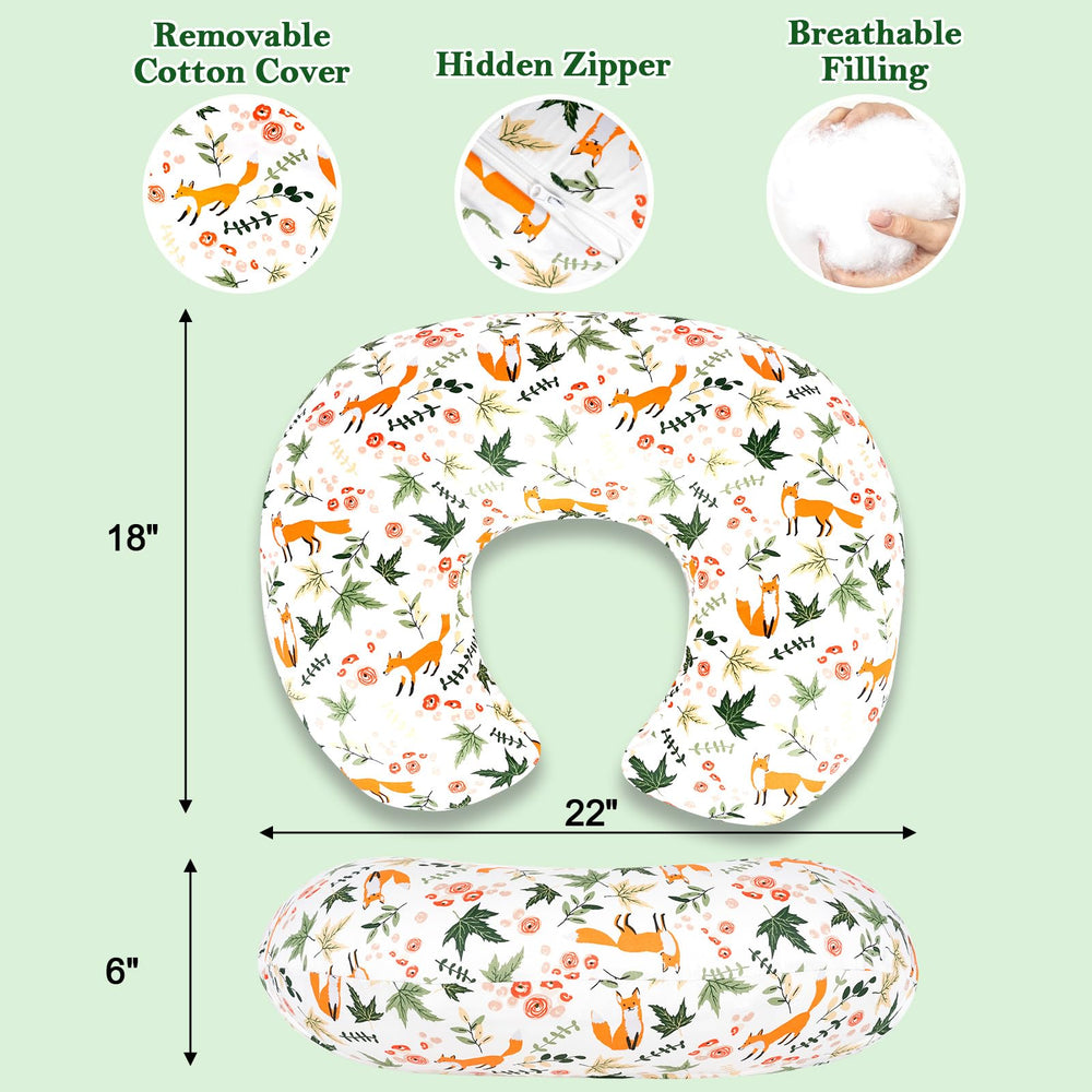 LLCJYYCY pillow with removable cotton cover for easy cleaning.