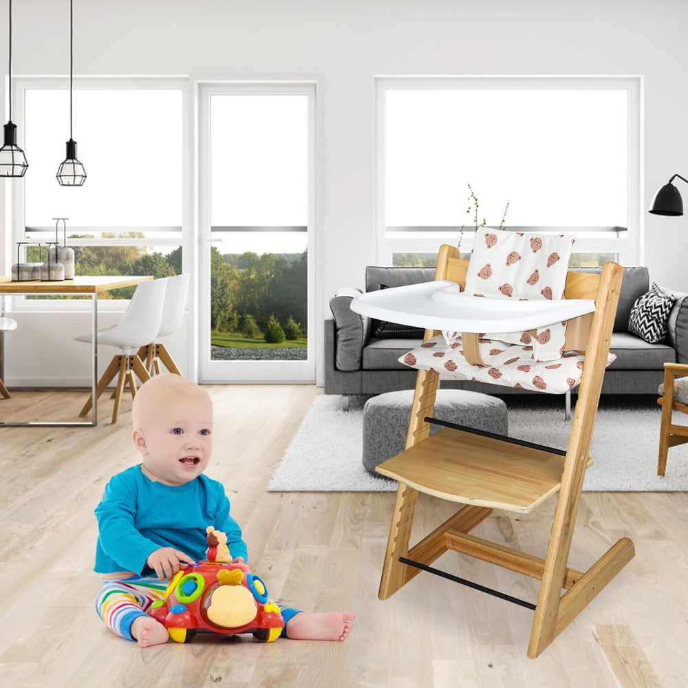 LLHQAMT Tripp Trapp cushion Back rest view – versatile two-part installation