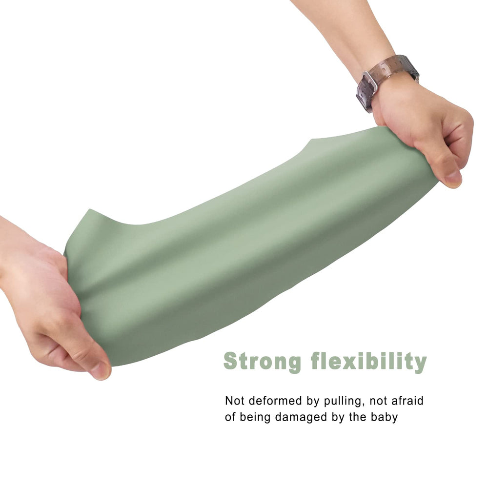 Hand-wash-friendly tray mat for quick cleanup after meals.