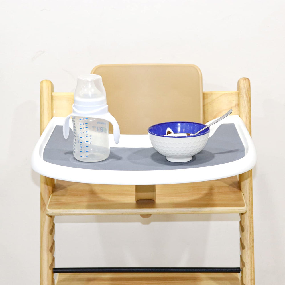 LLHQAMT Tripp Trapp tray mat khaki keeps the high chair clean