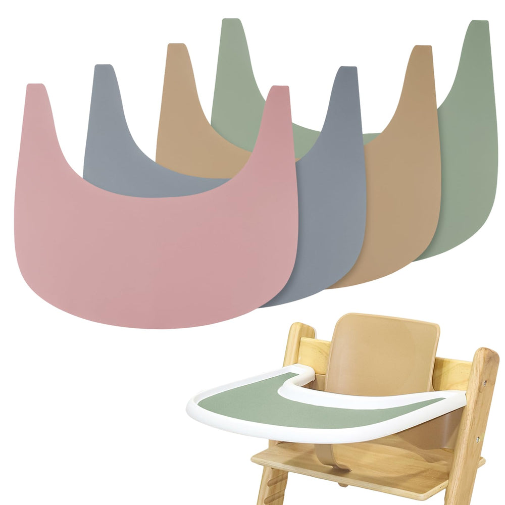 LLHQAMT Tripp Trapp tray mat pink ideal for quick post-meal cleanup