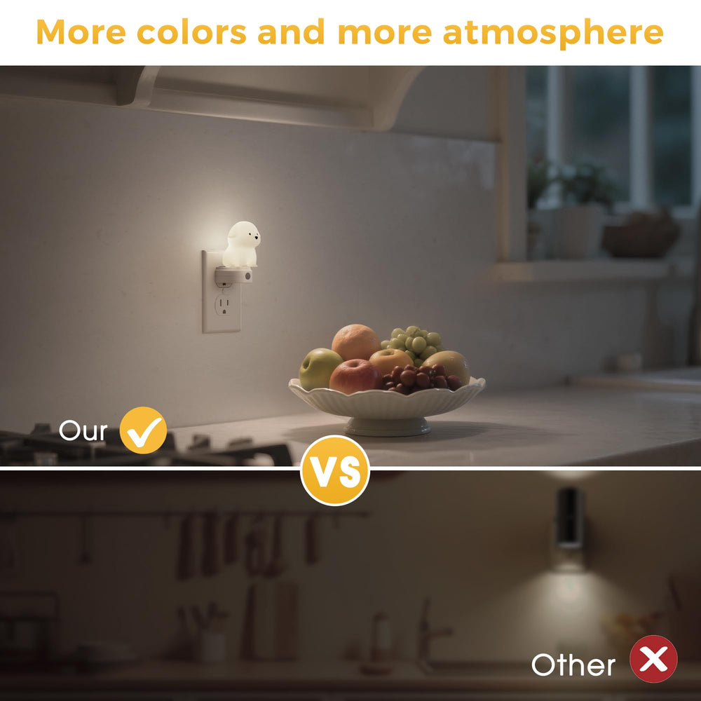 L LOHAS LED kid room decor provides cozy, durable illumination for bedtime.
