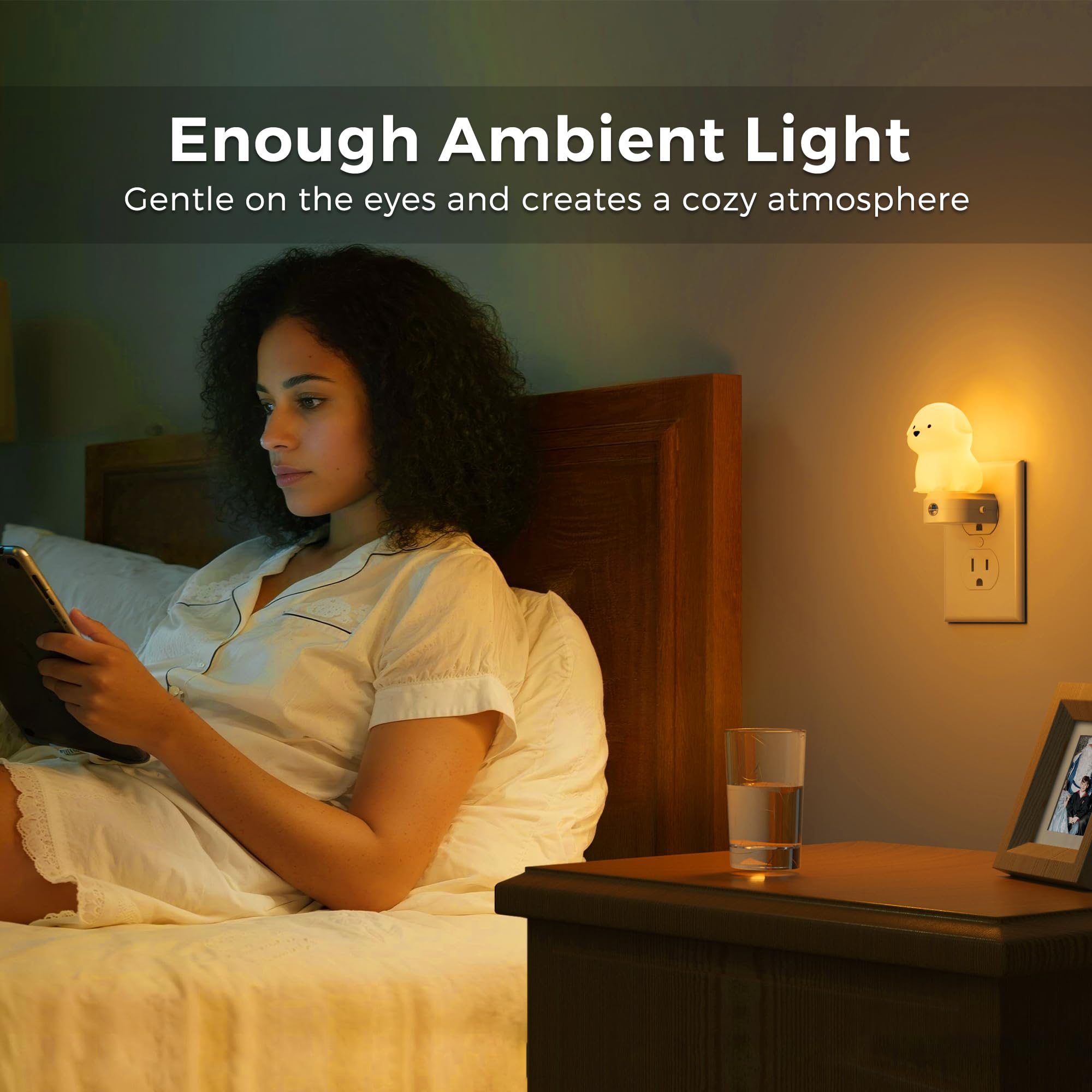 L LOHAS LED gift night light ideal for Christmas or birthdays.
