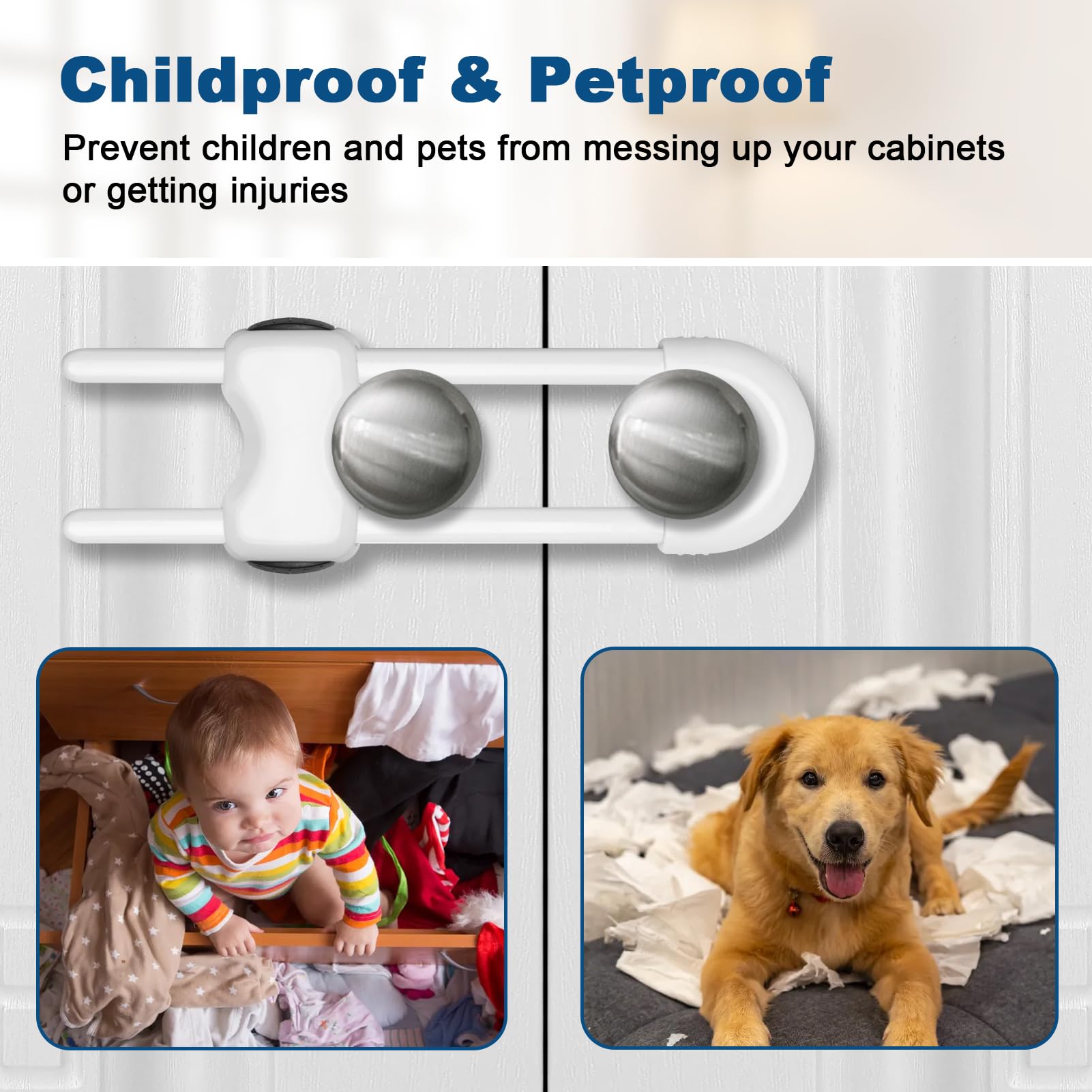 LLOOC white pack ideal for safe homes and pet spaces