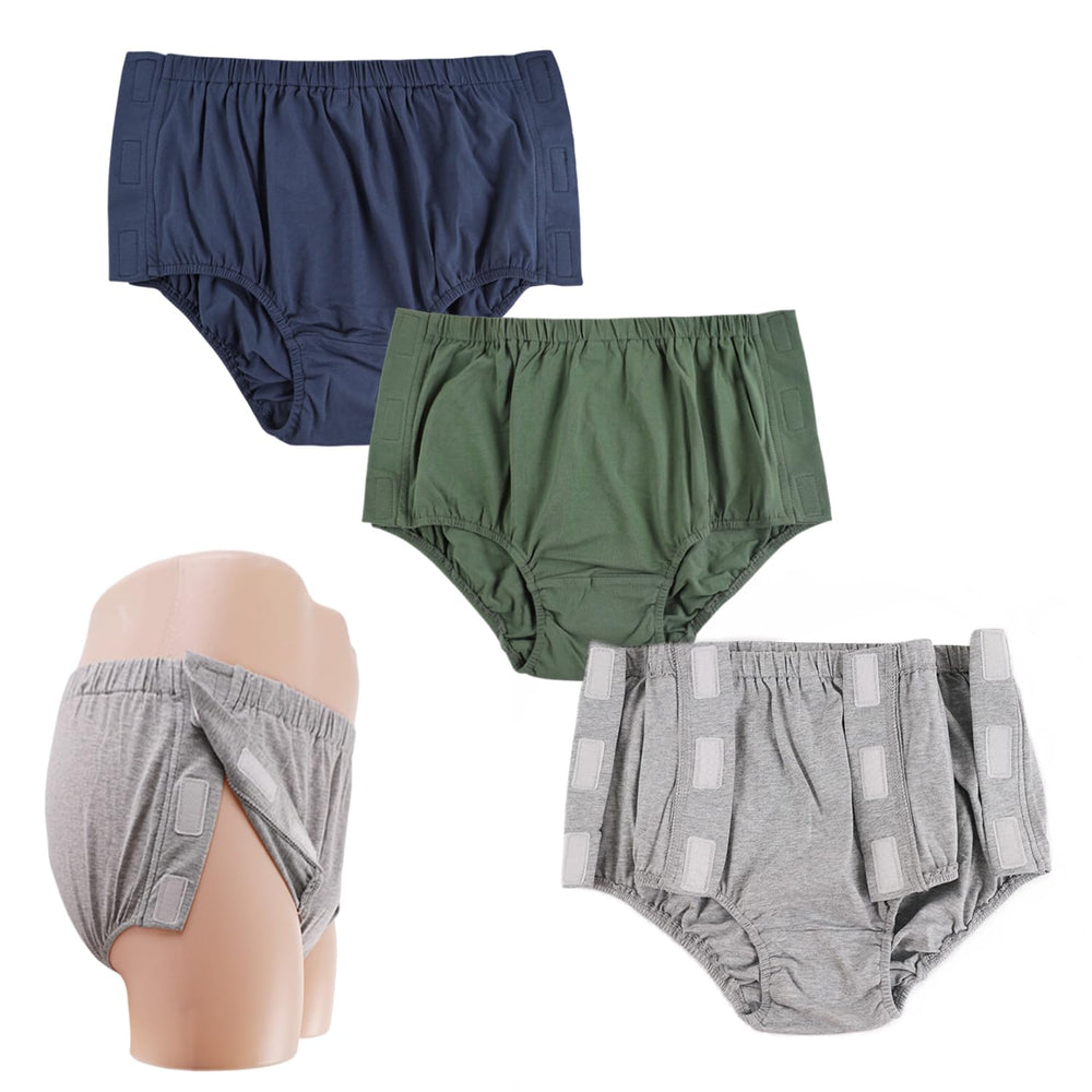Lmaray 3-pack cotton post-surgery underwear pack for breathable comfort.