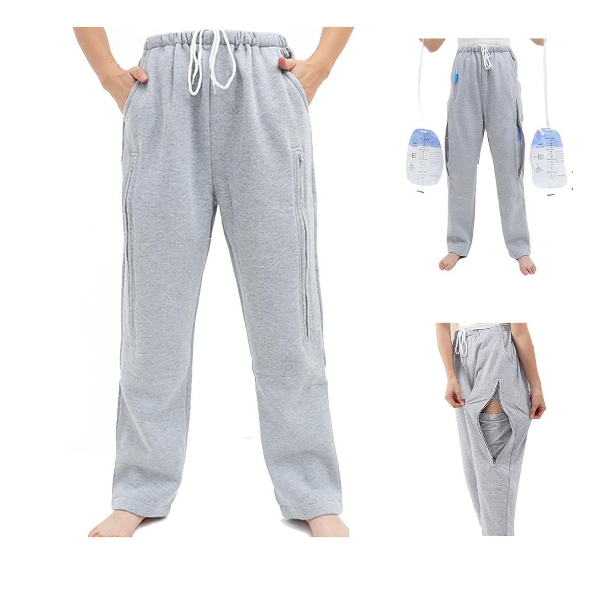 Lmaray Catheter Leg Bag Pants design for discreet wear and secure support.