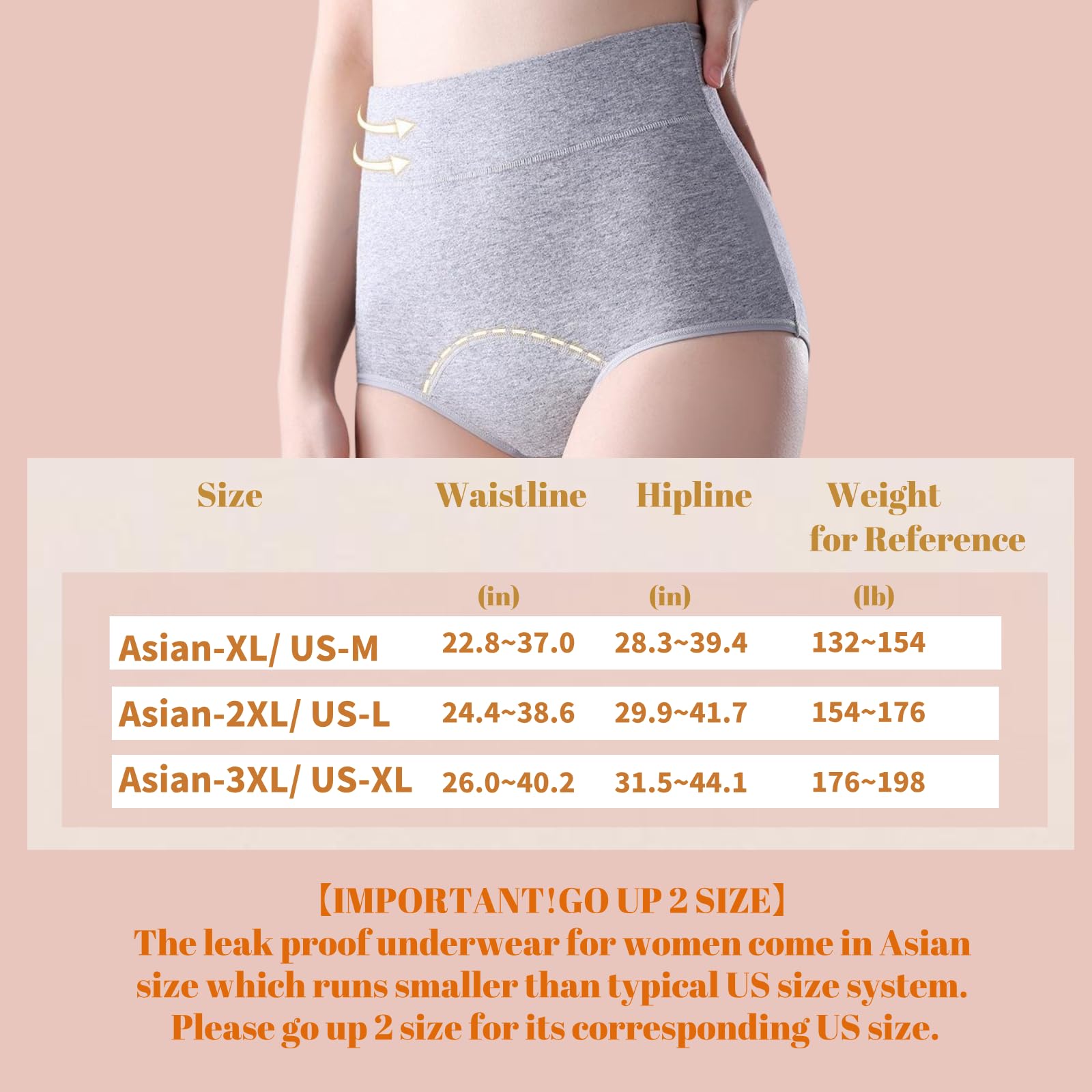 Lmaray high-waist waistband offers secure fit and abdominal support.