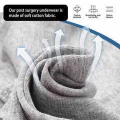 Lmaray hook-and-loop fastener detail shows easy on/off design.