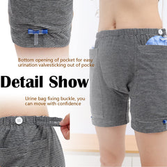 Lmaray incontinence care trousers bag storage keeps catheter bags secure.