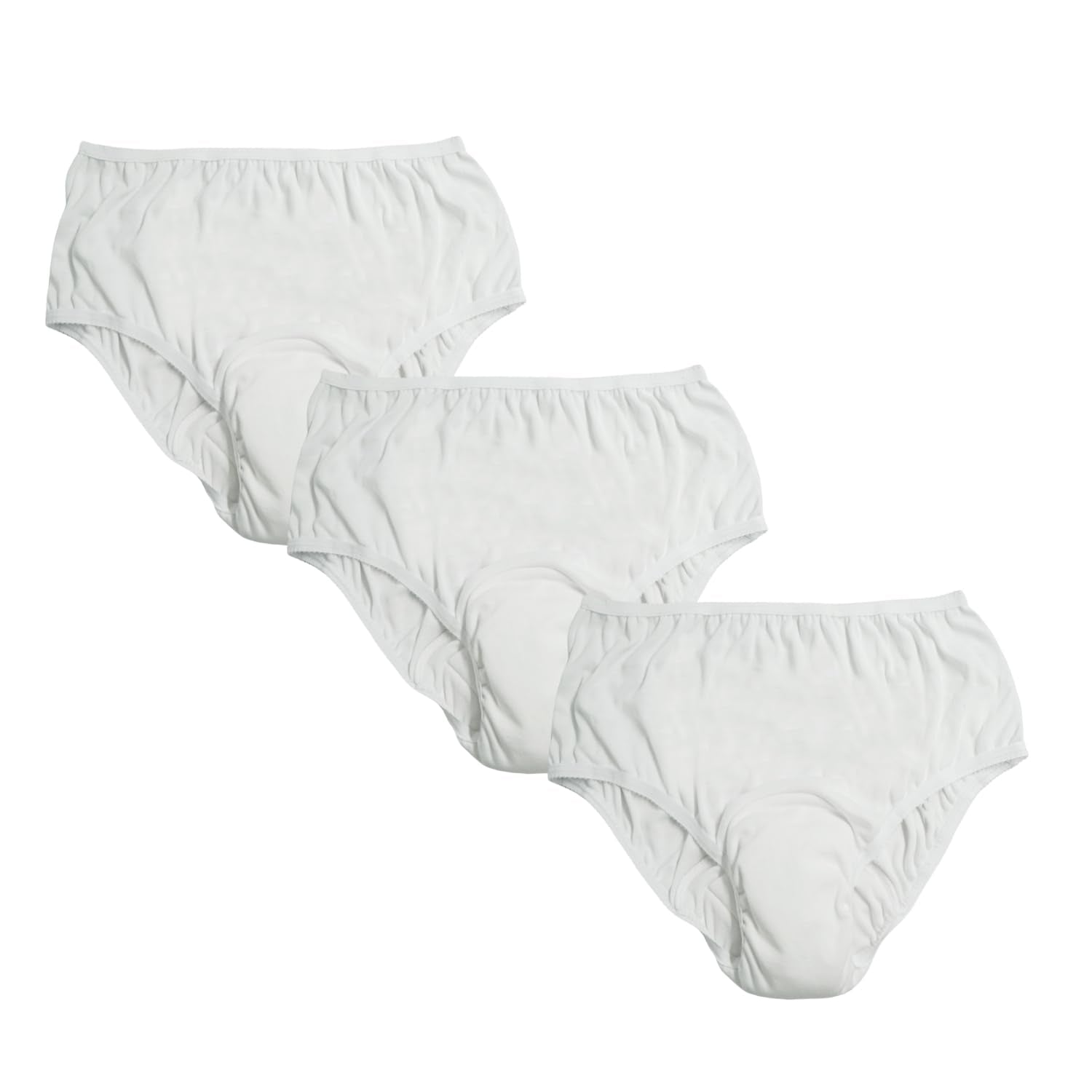 Lmaray pull-on cloth diaper front view with soft cotton comfort for mild leakage