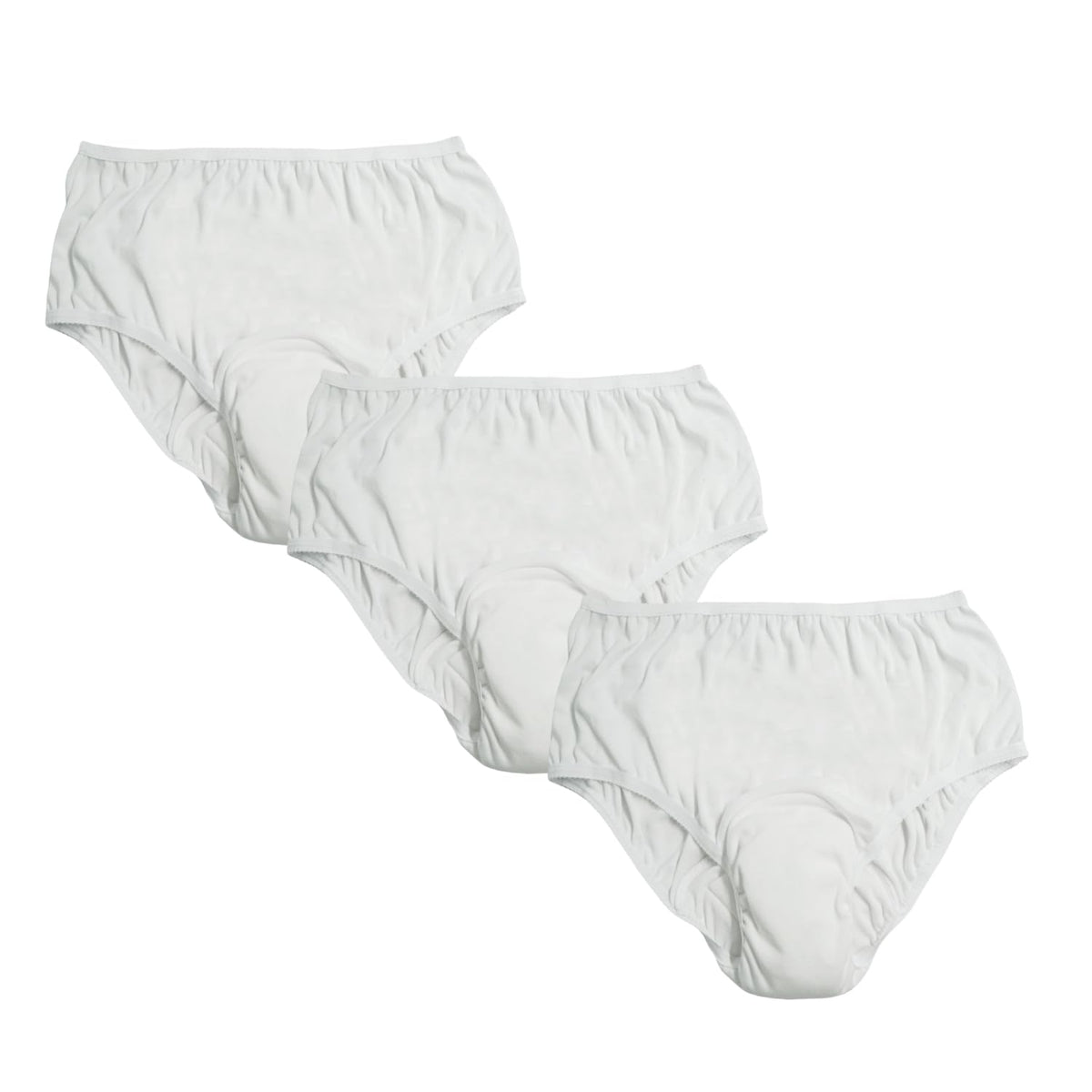 Lmaray pull-on cloth diaper front view with soft cotton comfort for mild leakage