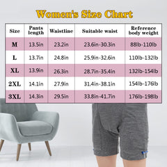 Lmaray Urine Bag Pants 2000ml capacity illustration emphasizes large pocket space.
