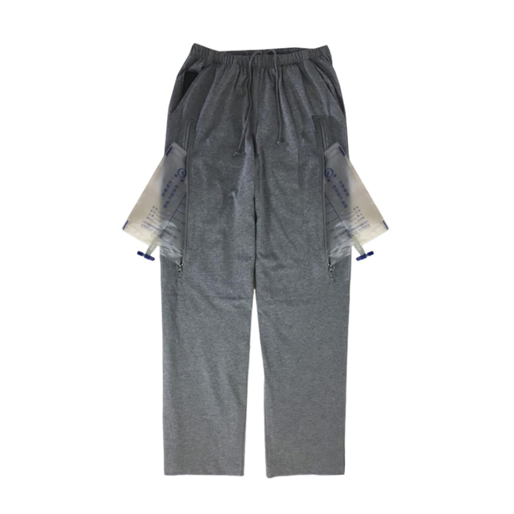 Lmaray urine bag pants with two large outer pockets for daily essentials.